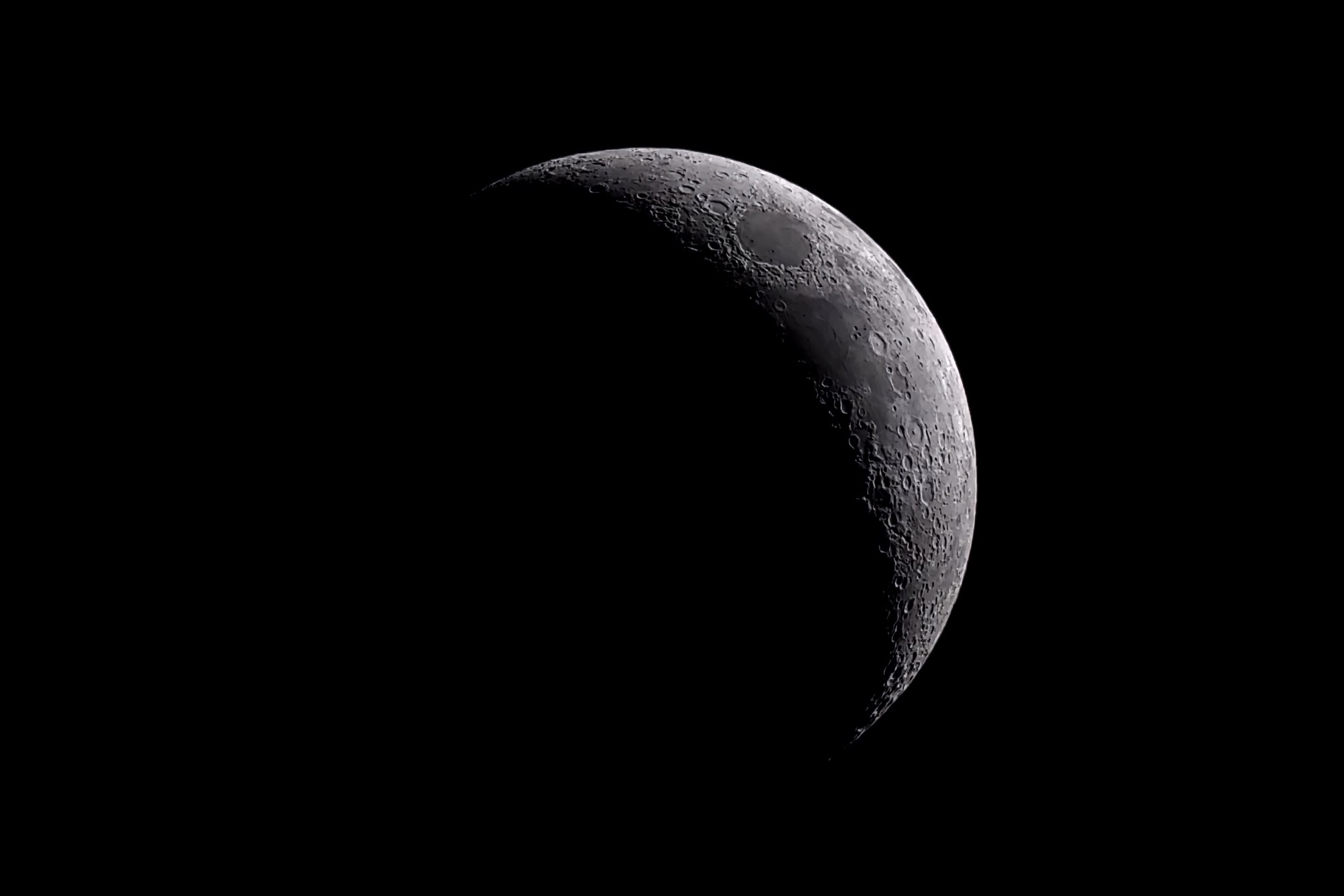 Wassende maan, foto: MS