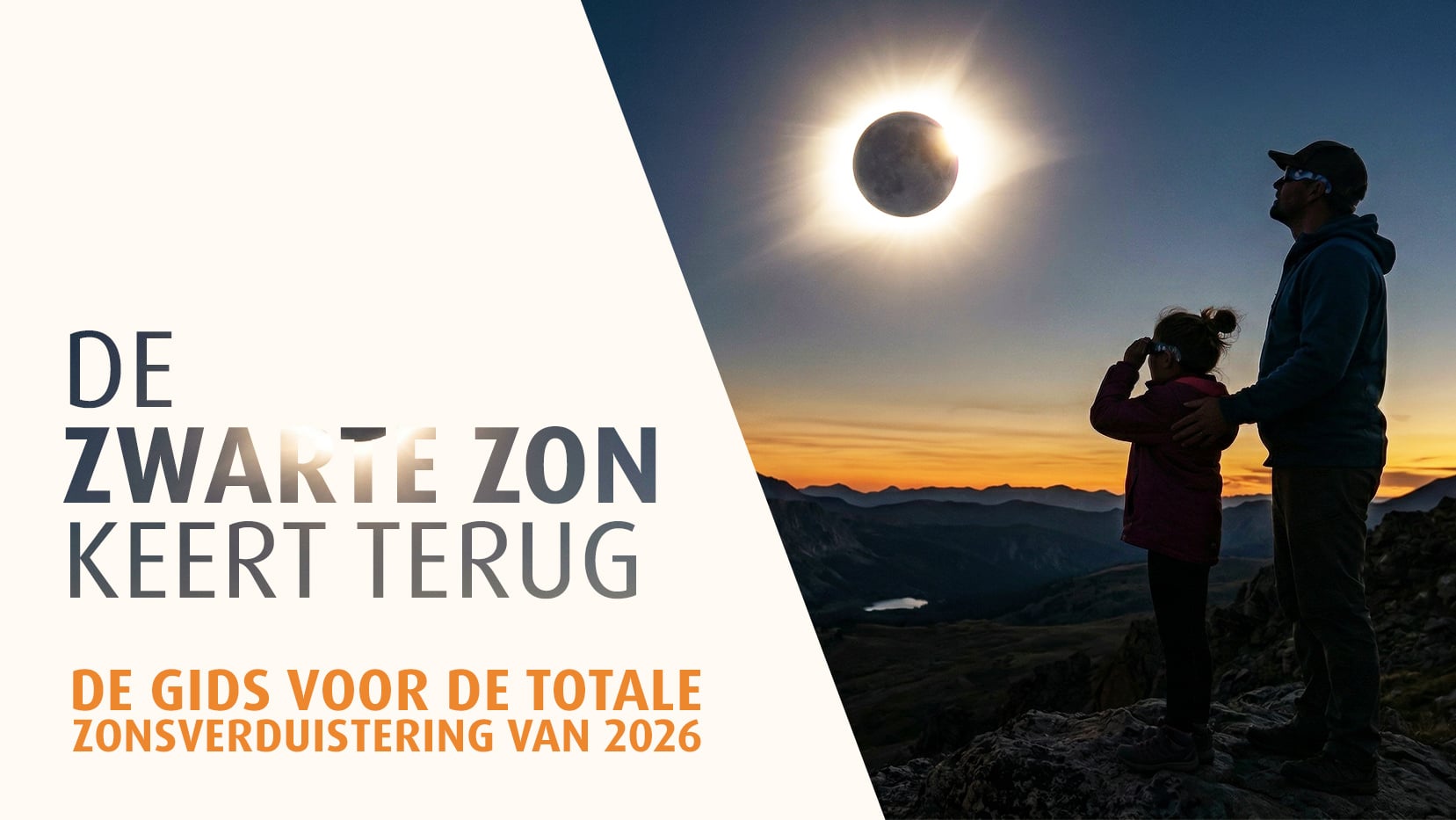 Solar Eclipse 2026 Magazine Banner NL