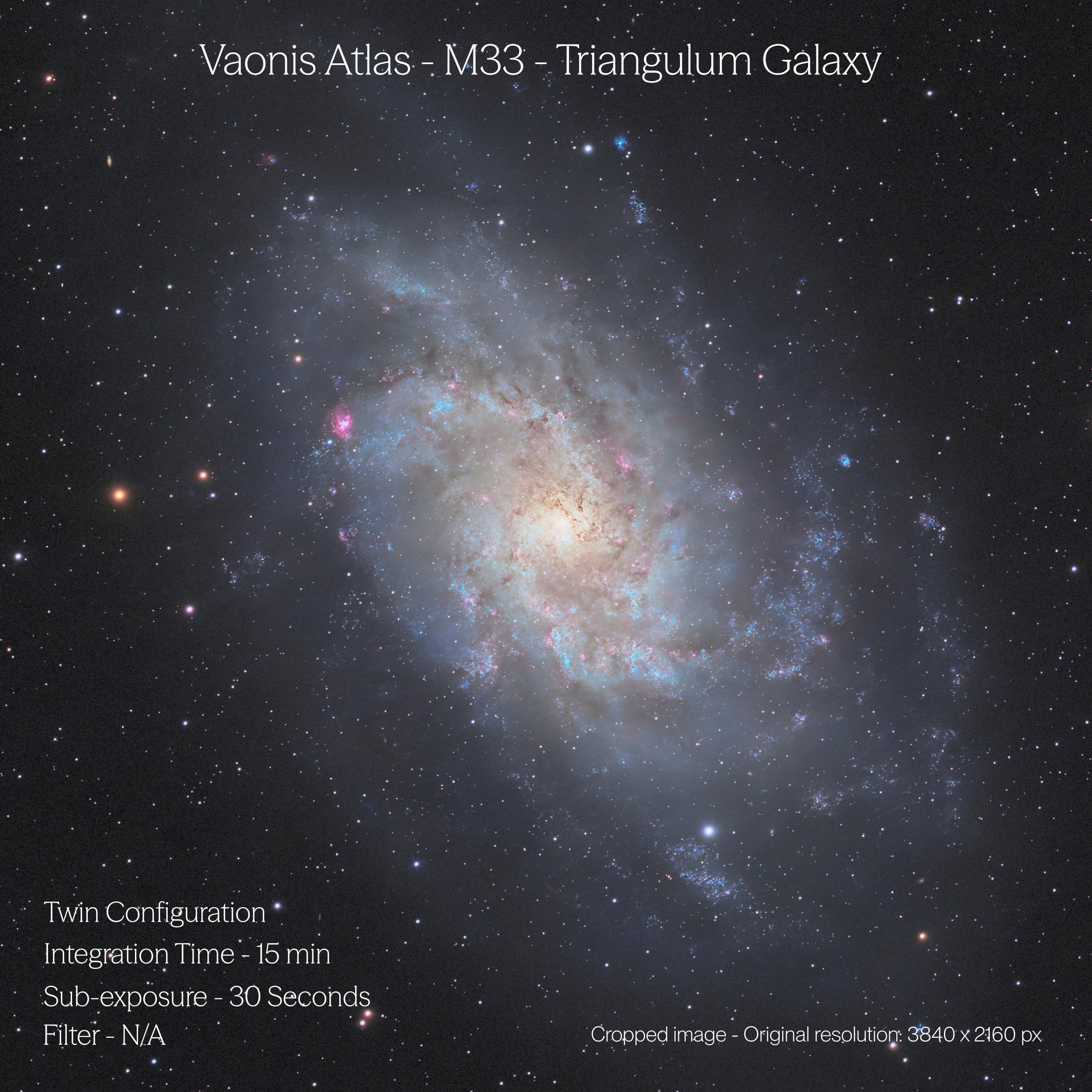 ATLAS 07c Astrophoto M33 Twin EN 1x1 2500