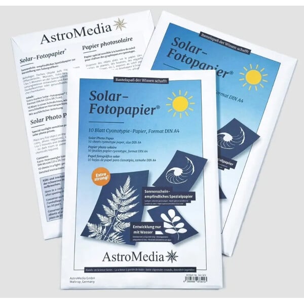 AstroMedia Set Das Solar-Fotopapier DIN A4 10 Stück