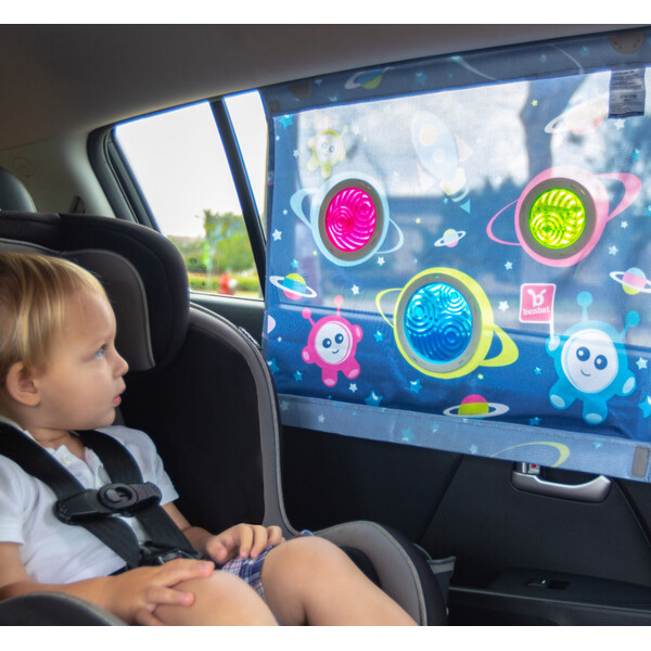 Zonnebescherming voor in de auto voor kinderen