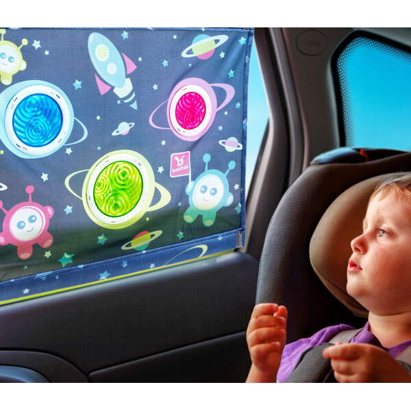 Zonnebescherming voor in de auto voor kinderen