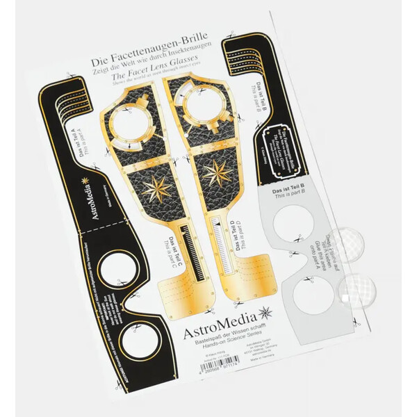 AstroMedia Set Die Facettenaugen-Brille
