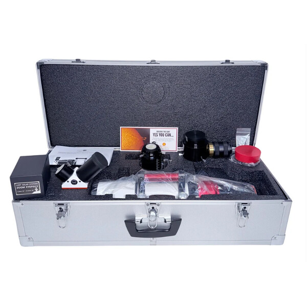 Lunt Solar Systems Zonnetelescoop ST 80/560 LS80MT Ha B1800 PT DS Premium Kit