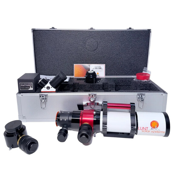 Lunt Solar Systems Zonnetelescoop ST 80/560 LS80MT Ha B1800 PT DS Premium Kit