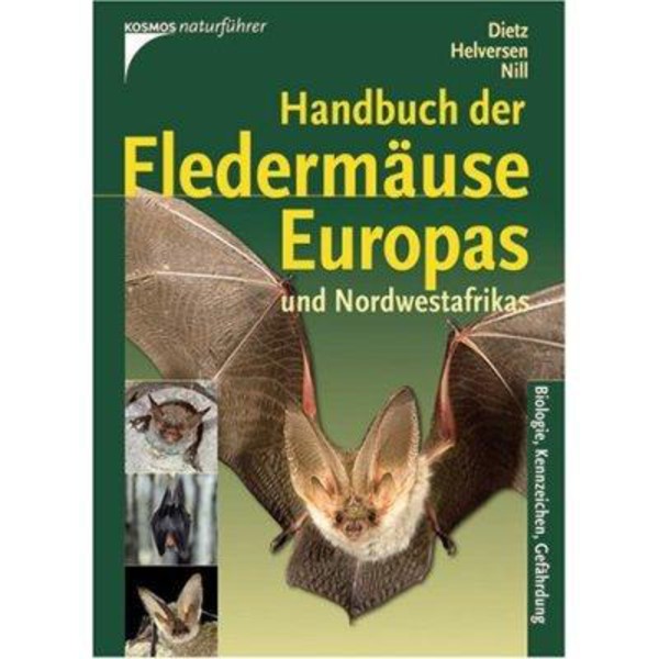 Kosmos Verlag Handboek van de vleermuizen van Europa en Noordwest-Afrika