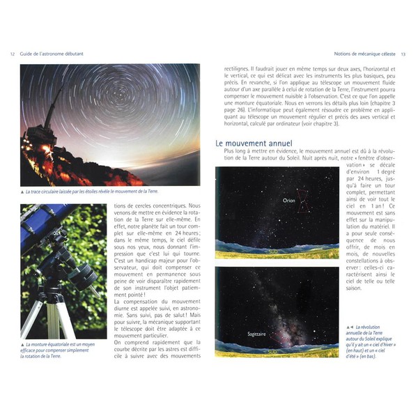 Eyrolles Buch Guide de l'astronome débutant