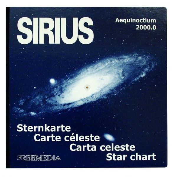 Freemedia Sterrenkaart Sirius Carta celeste, grande