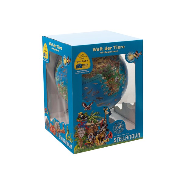 Stellanova DinoZ kinderglobe verlicht 8828910, dierenmotief (Duits)