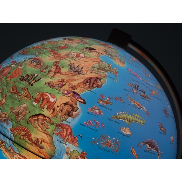 Stellanova DinoZ kinderglobe verlicht prehistorische wereld (Duits) 28cm