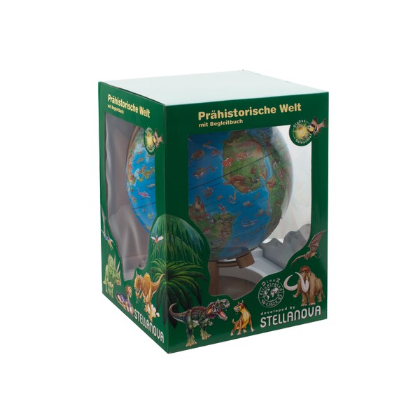 Stellanova DinoZ kinderglobe verlicht prehistorische wereld (Duits) 28cm