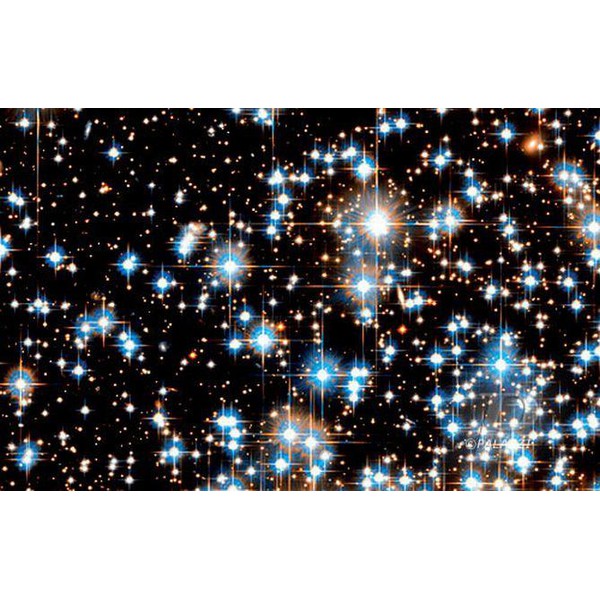 Palazzi Verlag Palazzi uitgeverij poster bolvormige sterrenhoop - Hubble Space Telescoop, 180x120cm