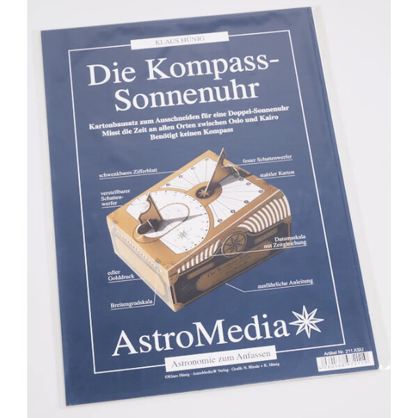 AstroMedia Set De kompas zonnewijzer (Duits)