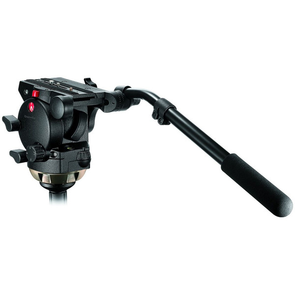 Manfrotto Videokop 526 met nivelleer-halfkogel 100mm