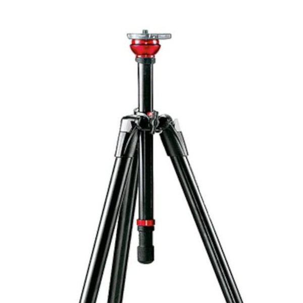 Manfrotto Aluminium statief 755XB MDEVE, met 50mm nivelleer-halfkogel