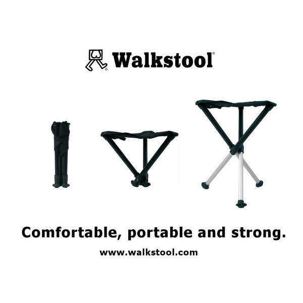 Walkstool Comfort 45, zwart