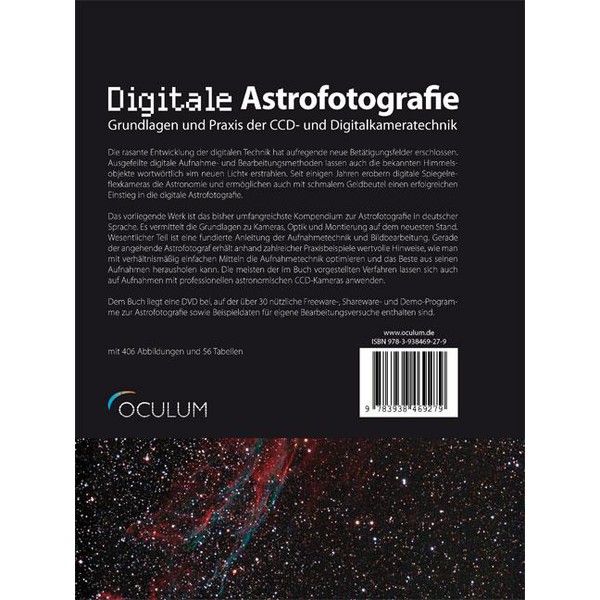 Oculum Verlag Buch Digitale Astrofotografie mit DVD