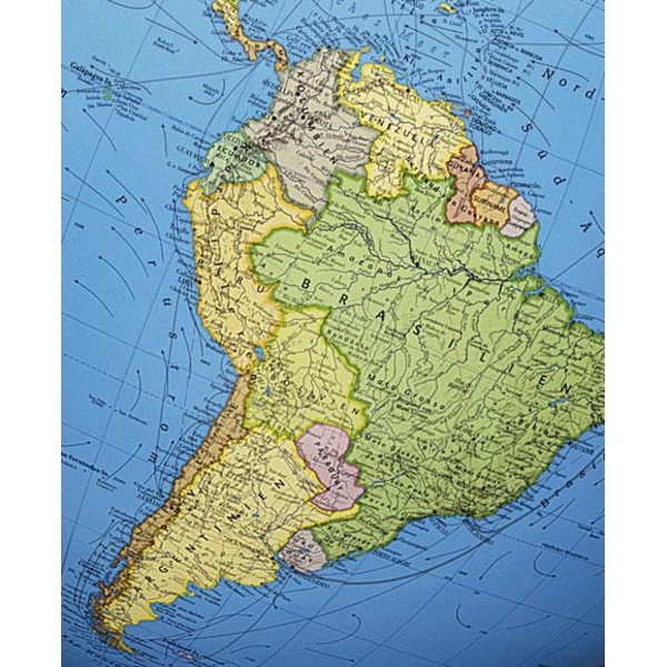 Columbus Staande globe Duo 51cm Holzfuß