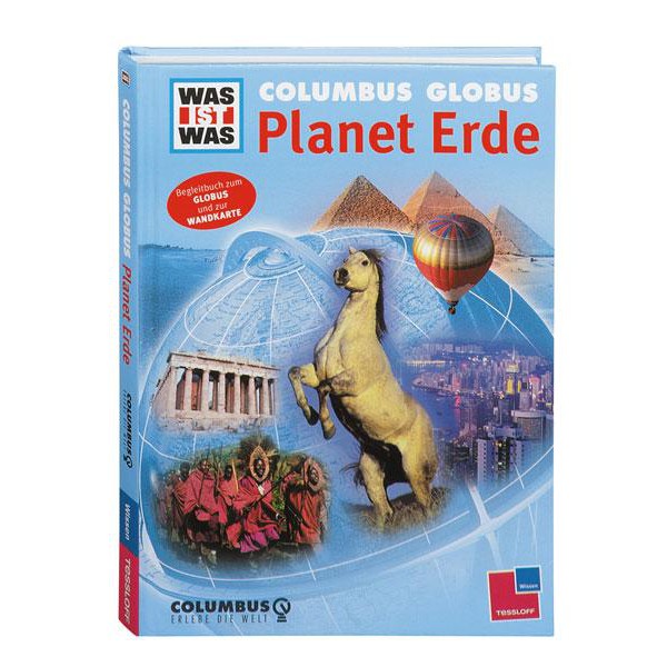 Columbus Kinderglobus WAS IST WAS Globus "Planet Erde"