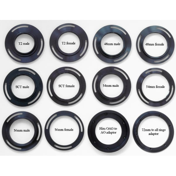 Starlight Xpress Filters M72 (Tak) adapter (mannetje) voor het SX USB filterwiel