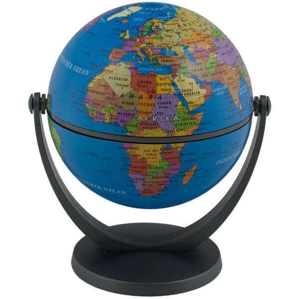 Stellanova Draaibare globe met IQ-Quiz (Duits) 10cm