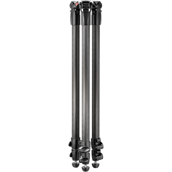 Manfrotto Carbon statief 535 MPRO met nivelleer-halfkogel 75mm