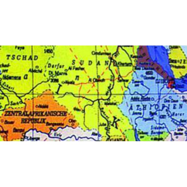 Columbus Kinderglobe Terra zwart 26cm