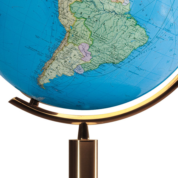 Columbus Staande globe Duo Brass 40cm (English)