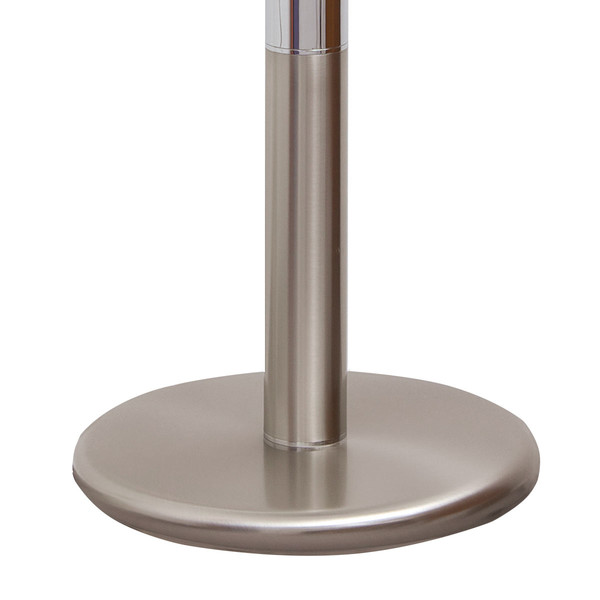 Columbus Staande globe Roestvrij staal 40cm