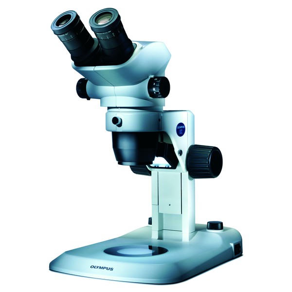 Evident Olympus SZ51 microscoop, opvallend en doorvallend licht, binoculair