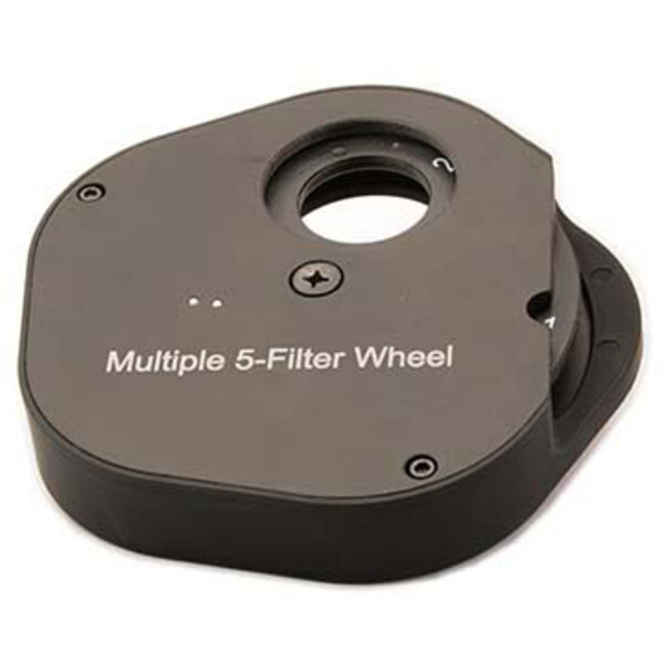 TS Optics Filterwiel voor 5x 1,25'' filters