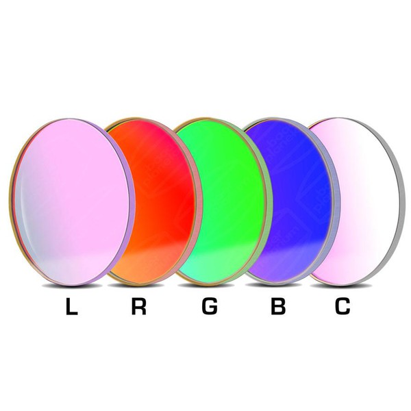 Baader LRGBC-H-alpha OIII en SII-filterset 7nm, 36mm