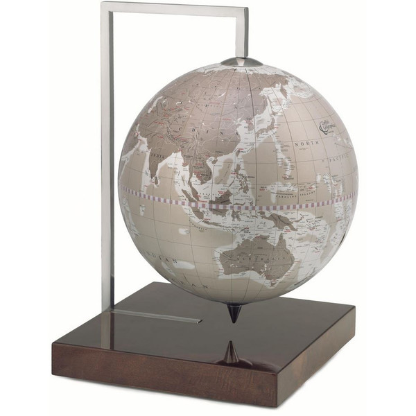 Zoffoli living Globe Quadra Radica Grey 22cm