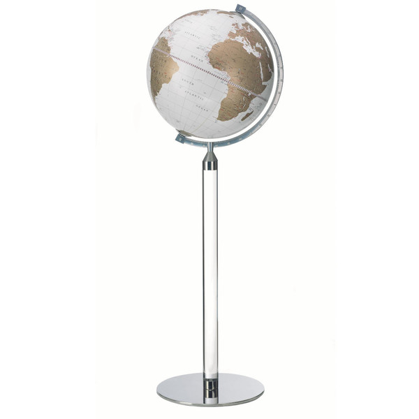 Zoffoli living Staande globe Vasco da Gama White/ Gold 40cm