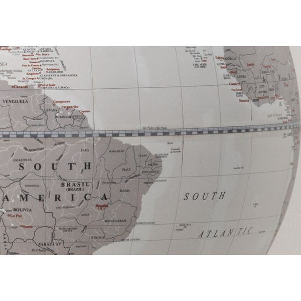 Zoffoli living Staande globe Vasco da Gama All White 40cm
