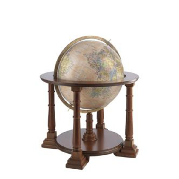 Zoffoli living Staande globe Mercatore Rosa antico 50cm