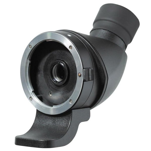 Lens2scope , voor Pentax K, zwart, gehoekte inkijk