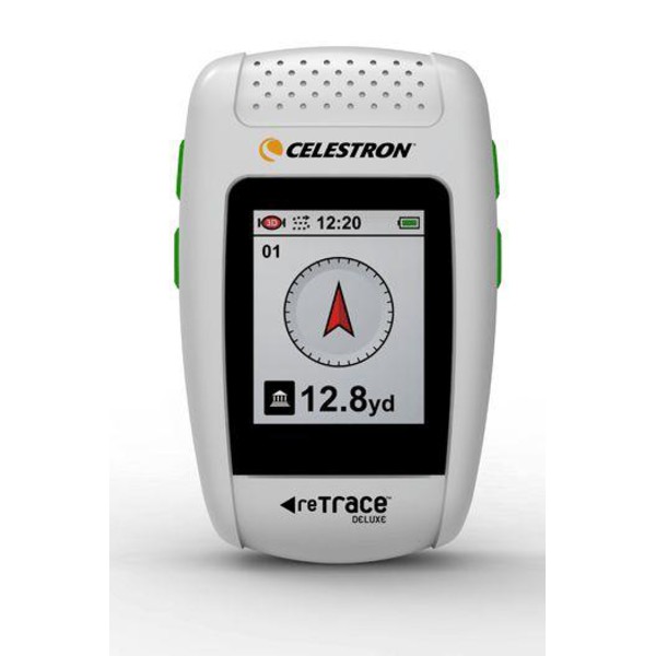 Celestron reTrace Deluxe GPS Tracker incl. digitaal kompas, wit
