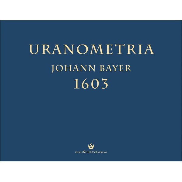 KunstSchätzeVerlag Uranometria van Johann Bayer, incl. begeleidend boekje (Duits)