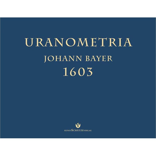 KunstSchätzeVerlag Uranometria van Johann Bayer, incl. begeleidend boekje (Duits)