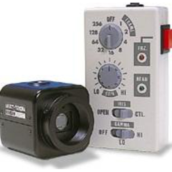 Watec WAT 120N+ deepsky videocamera set met stroomvoorziening
