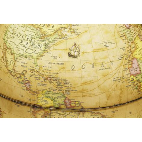 Columbus Renaissance globe, 30cm (Duits)