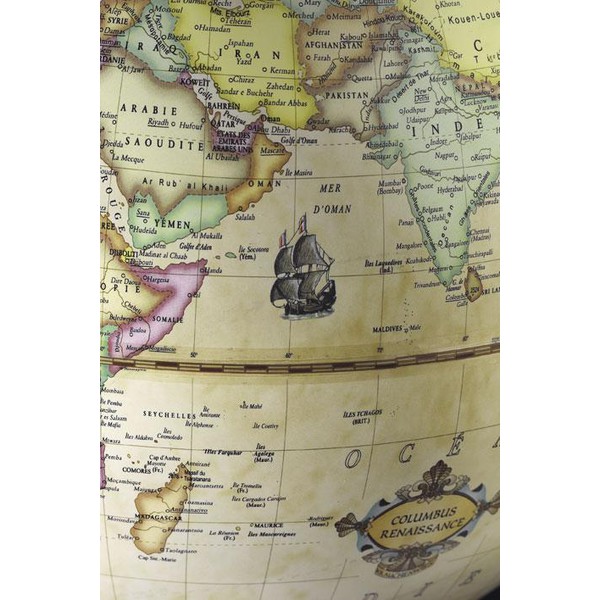 Columbus Renaissance globe, 30cm (Duits)