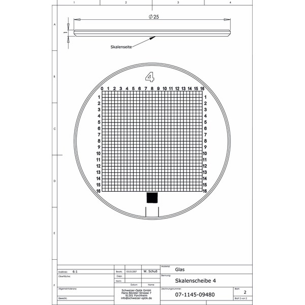 Schweizer Schaal 4, voor Tech-Line standloepen