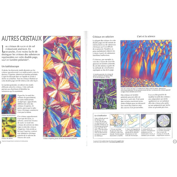 Edition Usborne Le Monde Microscopique (Frans)