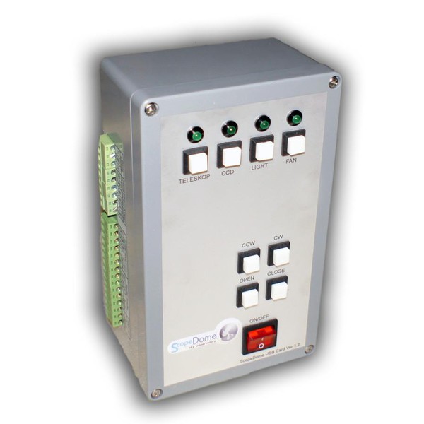 Omegon observatorium koepelbesturingseenheid v1.2