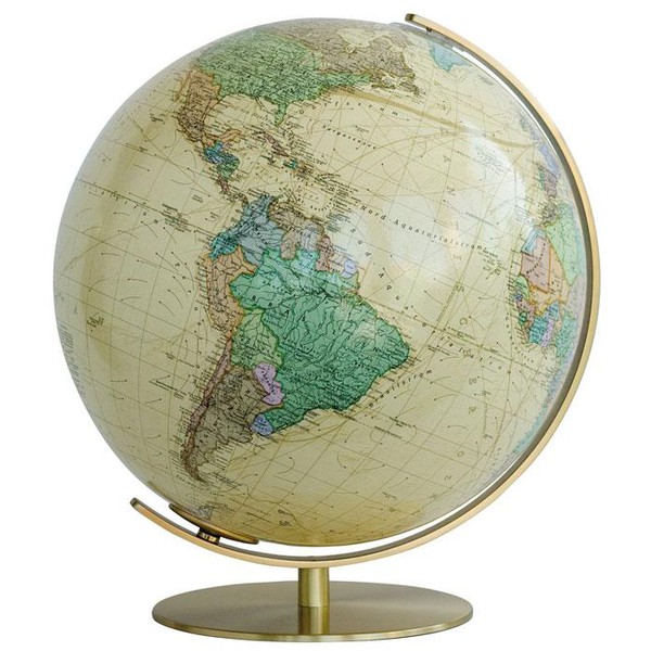 Columbus Globe Royal Brass 34cm