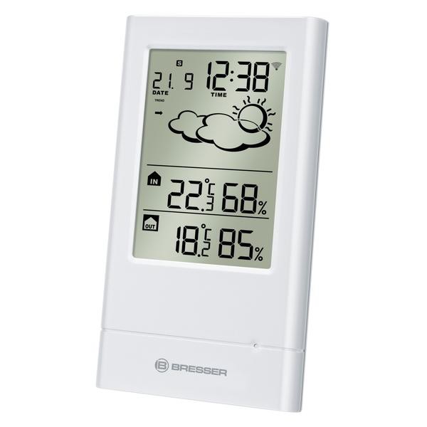 Bresser TempTrend digitaal weerstation, wit