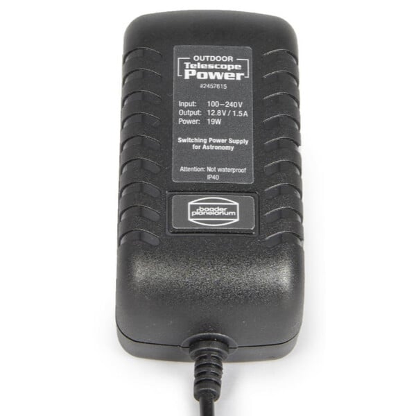 Baader Stroomvoorziening outdoor telescoop geschakelde voeding, 12,8V / 1,5A / 19W, met haakse connector