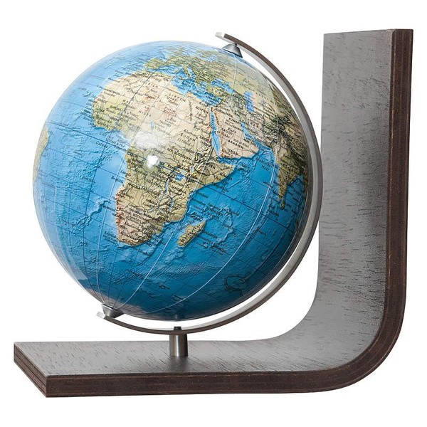 Columbus Duorama globe bookend, TING compatible
